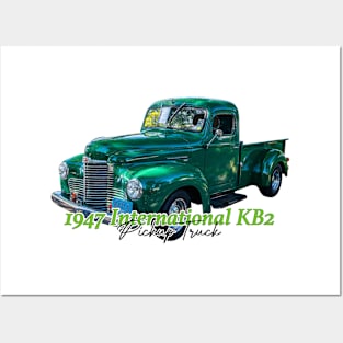 1947 International KB2 Pickup Truck Posters and Art